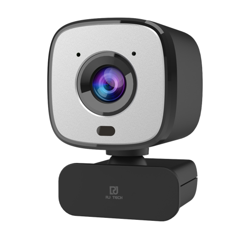 RJC2700-2k AI Camera, Conferencing, Meeting, Security, 2K, black and gray